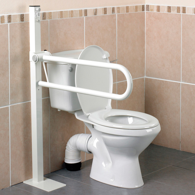 Barra De Baño Aabatible Sobre Mástil 55 cm.