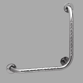 Barra De Acero Inoxidable 90º